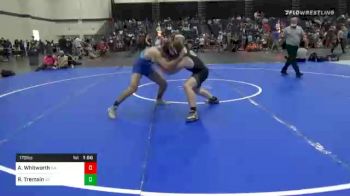 170 lbs Prelims - Alex Whitworth, GA vs Ryan Tremain, VA