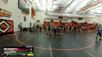 157B Round 3 - Logan Owings, Jackson Hole vs Ben Mendenhall, Greybull/Riverside