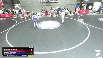 157 lbs Placement Matches (16 Team) - Marvin Morton, IEWA-FR vs Daniel Zepeda, SCVWA-FR