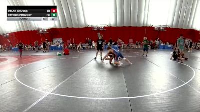 143-145 lbs Round 1 - Dylan Groess, Albert Lea Area vs Patrick Provost, FZ Wrestling Club
