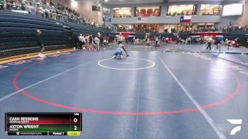 144 lbs Quarterfinal - Axton Wright, Moore vs Cash Sessions, Norman North