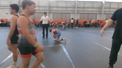 120 lbs Round 5 - Justin Kirk, CrossRoads vs Levi Hibbs, Dwa