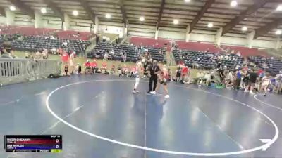 120 lbs Round 4 (6 Team) - Riker Ohearon, Utah vs Ian Avalos, Idaho