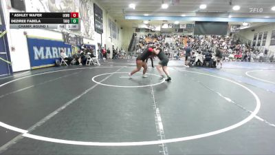 235 lbs Champ. Round 1 - Ashley Wafer, Lakewood vs Deziree Fabela, Tahquitz