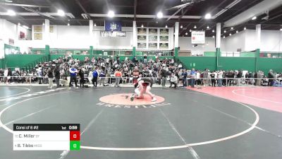 215 lbs Consi Of 8 #2 - Connor Miller, St Francis vs Bryson Tibbs, Middletown