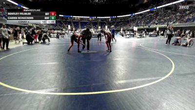132 lbs Consy 4 - Bentley Felmlee, Mifflin County vs Caiden Schuckers, Northwest Area