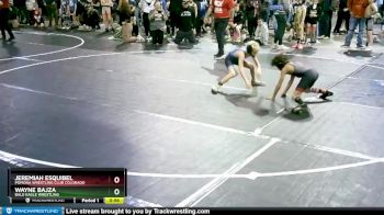 63 lbs Champ. Round 1 - Wayne Bajza, Bald Eagle Wrestling vs Jeremiah Esquibel, Pomona Wrestling Club Colorado