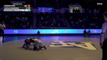 157 lbs Lincoln Gregersen, Air Force vs Daishun Powe, Northern Colorado