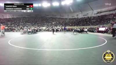 B6A-120 lbs Cons. Round 1 - Hunter Knox, Broken Arrow vs Jeremiah Harrison, Norman North