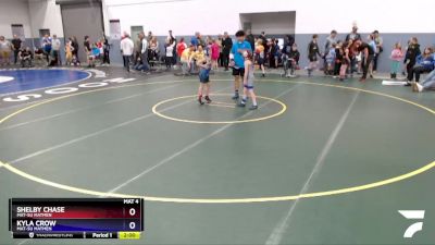 70 lbs Rr1 - Shelby Chase, Mat-Su Matmen vs Kyla Crow, Mat-Su Matmen