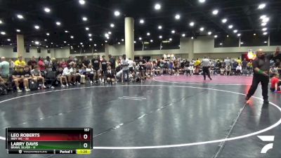 157 lbs 2nd Wrestleback (32 Team) - Leo Roberts, Indy WC vs Larry Davis, BRAWL Silver