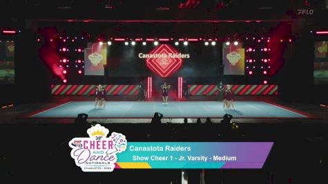 Canastota Raiders [2025 Show Cheer 1 - Jr. Varsity - Medium] 2025 Pop Warner National Cheer & Dance Championship