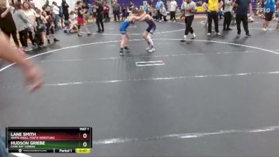 80 lbs Cons. Semi - Hudson Griebe, Cane Bay Cobras vs Lane Smith, White Knoll Youth Wrestling