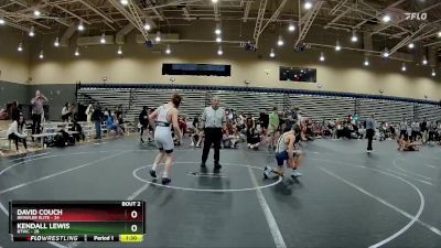 130 lbs Round 1 (8 Team) - Kendall Lewis, BTWC vs David Couch, Brawler Elite