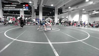 U20 Freestyle FS - 86 lbs Champ. Round 1 - Carson Thomas, Indiana RTC vs Jaxon Hamilton, Thorobred Wrestling Club