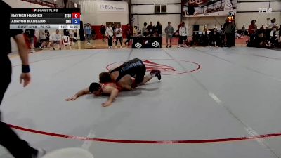 70 kg Cons. Round 2 - Hayden Hughes, RTC South vs Ashton Massaro, SPAR Wrestling Academy