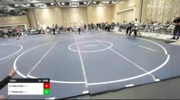 90 lbs Consi Of 8 #1 - Anthony Martinez, Reign WC vs Ty Petersen, East Idaho Elite