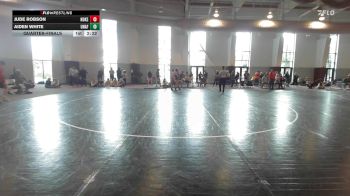 133 lbs Quarterfinal - Jude Robson, Noke Wrestling RTC vs Aiden White, Unaffiliated HS