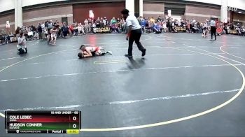 60 lbs Champ. Round 1 - Cole Lebec, SHWA vs Hudson Conner, Elevate