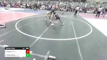 88 lbs Quarterfinal - Kaynon Navarro, Bulldog Wrestling Club vs Andrew Batchelder, Open Mat Academy