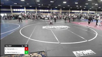 101 lbs Round Of 16 - Bella Yamamoto, Avenue Wrestling vs Alyssa Marin Esparza, Wolfpack WC