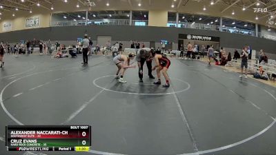 88 lbs Semifinal - Alexander Naccarati-Cholo, Southwest Elite vs Cruz Evans, Hard Rock Concrete