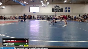 141 lbs Cons. Round 3 - Lauden Edwards, Coe vs Josiah Lynden, Wisconsin-Whitewater