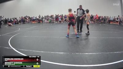 65 lbs Quarterfinal - Sterling Knowles, PWC vs Bennett Dawson, Oklahoma Elite