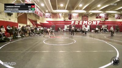 150 lbs Semifinal - Atticus Ayres, Palo Alto Hs vs Jameson Moore, Fremont (Sunnyvale)