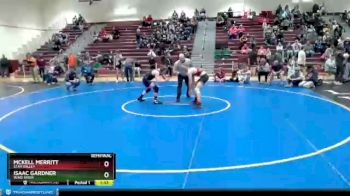 145 lbs Semifinal - Isaac Gardner, Wind River vs McKell Merritt, Star Valley