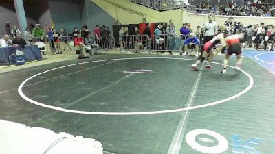 96 lbs Consi Of 8 #1 - Camden Garrison, HURRICANE WRESTLING ACADEMY vs Lilly Robbins, Westmoore