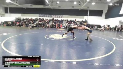 144 lbs Cons. Round 5 - Jayden Palomino, Santa Ana vs Christopher Castellanos Juarez, Anaheim