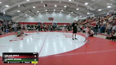 57-60 lbs Round 5 - Cameron Graham, HRA vs Leeland Meikle, Fort Lupton WC