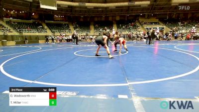 126 lbs 3rd Place - Oliver Wadsworth, Morris Wrestling Association vs Traylor Miller, The Hall Wrestling Club