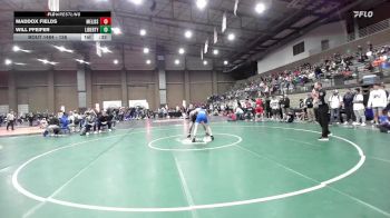 126 lbs Cons. Round 7 - Maddox Fields, Melissa vs Will Pfeifer, Liberty