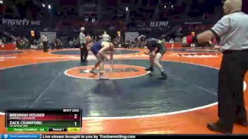 2 lbs Cons. Round 2 - Brennan Houser, Mahomet (Seymour) vs Zack Crawford, Sycamore (hs)