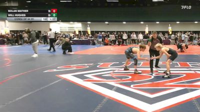 106 lbs Consi Of 64 #1 - Nolan Mather, VA vs Will Hughes, GA