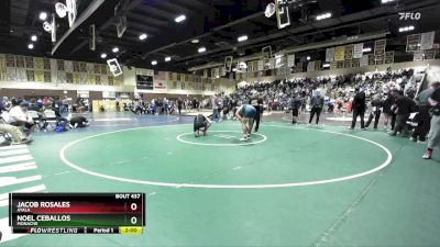 190 lbs Champ. Round 2 - Noel Ceballos, Monache vs Jacob Rosales, Ayala