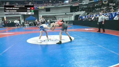 1A-4A 138 Cons. Round 2 - Abe Haskins, Houston Academy vs Skylar Mobley, Oak Grove