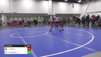 125 lbs C Of 16 #2 - Adrian Meza, Iowa State vs Koda Holeman, Cal Poly