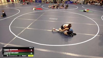 100 lbs Round 1 (4 Team) - Chase Pederson, Lakeville vs Connor Beaudry, Rogers