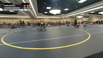 87 lbs Round Of 16 - Shane Graybill, Cal Grapplers vs Valentino Rodriguez, Chagolla Trained WC