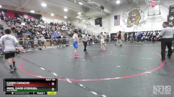 150 lbs Semifinal - Mikel David Uyemura, San Marino vs Caden Camacho, Servite