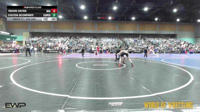 105 lbs Consi Of 16 #2 - Travis Hayes, Nighthawks Wrestling Club vs Colton Scorpiniti, Douglas County Grapplers Wrestling Club