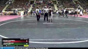 106 lbs Cons. Round 3 - Elijah Campbell, Baldwin County vs Jaivan Bracey, Russell County