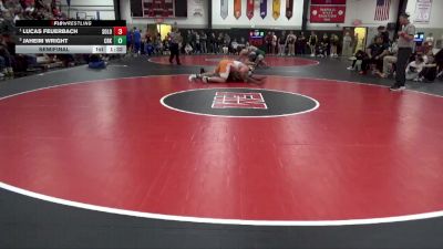 285 lbs Semifinal - Lucas Feuerbach, Solon vs Jaheim Wright, CR Kennedy