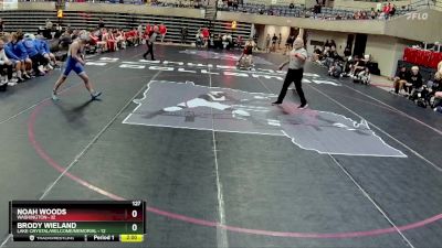 127 lbs Finals (8 Team) - Brody Wieland, Lake Crystal/Welcome/Memorial vs Noah Woods, Washington