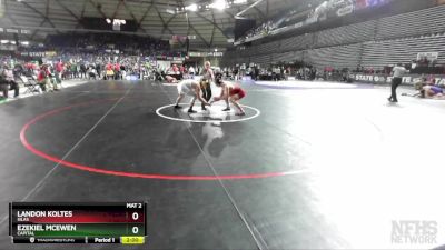 3A 170 lbs Quarterfinal - Landon Koltes, Silas vs Ezekiel McEwen, Capital