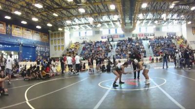 100 lbs Quarterfinal - An`Jelisse Rijos, SOWA vs Aniyah Whayne, Attack