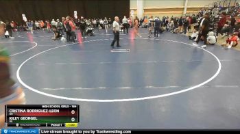 164 lbs Cons. Round 1 - Kiley Georgel, WI vs Cristina Rodriguez-Leon, OH